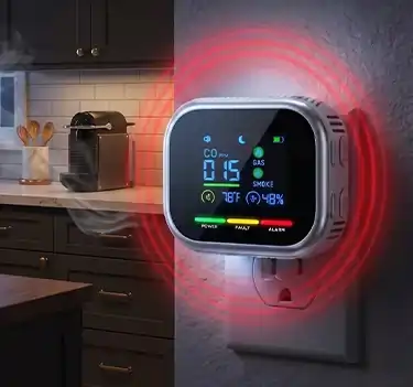 CarbonOne Safe device with visible digital display